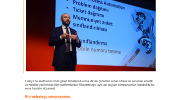 MicroStrategy Sempozyumu Bir Kez Daha İstanbul’da!