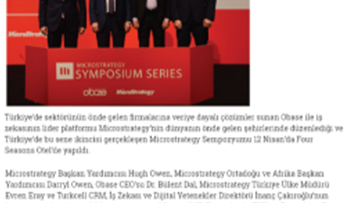 MicroStrategy Sempozyumu Bir Kez Daha İstanbul’da!